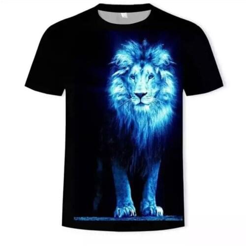 2021 Mens and womens Nt-shirts, 3D printed animal tiger t-shirts, short sleeves, funny design, casual tops, t-shirts, mens Ha