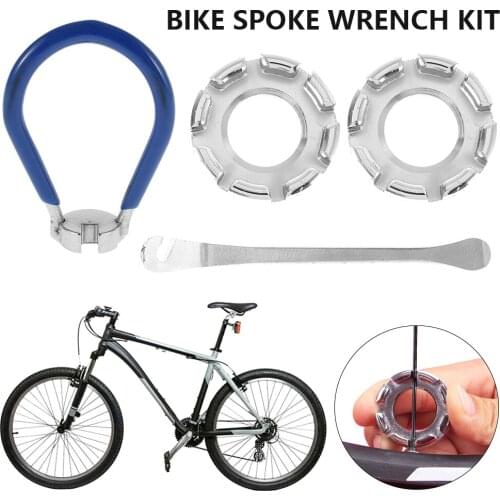 Bike Spoke Wrench Kit Bicycle MTB Bike Cycling Steel Chain Breaker Repair Tool Set Bike Spokes Wrench Spanner Bicycle Accessory