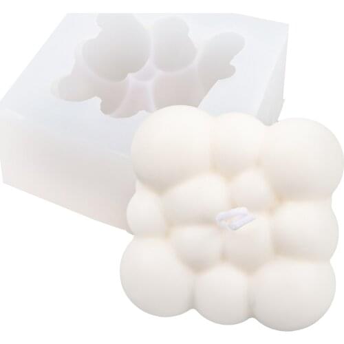 New Design DIY Two Types Clouds Shape Home Decoration Handmake Silicone Soap Mould Candle Mold For Making Candle