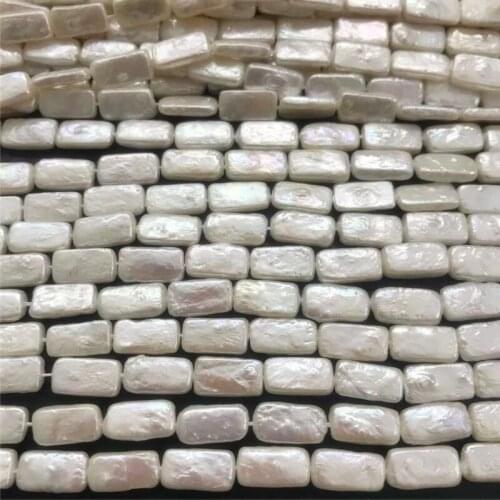 NEW Freshwater White Keshi Pearl Irregular Baroque Pearl Loose Beads 15