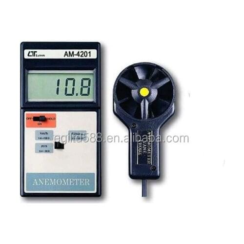 AM-4201 Portable Vane Anemometer Wind Speed Meter 0.4-30m/s
