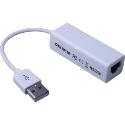 USB Ethernet Adapter Usb 2.0 Network Card USB to Internet RJ45 Lan 10Mbps for Mac OS Android Tablet LapPC Windows 7 8 10