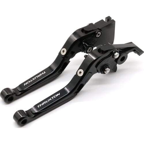 Lever For Triumph Thruxton 900 2004-2014 Thruxton Steve McQueen SE 2012 Folding Extendable Adjustable CNC Brake Clutch Lever