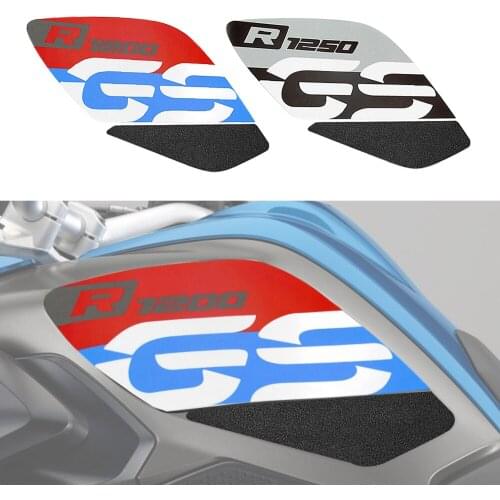 For BMW R1200GS GS R1250GS Motorcycle Tank Traction Side Pad Gas Fuel Knee Grip reflective Sticker Decal protective pad Non-slip