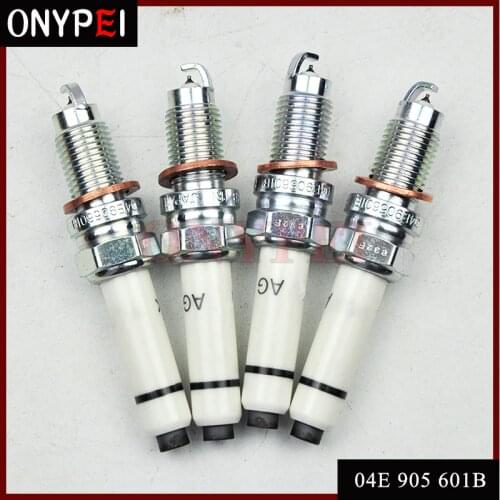 Y 50 PCS Iridium Spark Plug 04E905601B for Zuendkerze PZKER7B8EGS Lavida 1.2 T Golf A1 A3 Q3 Jetta Seat Passat
