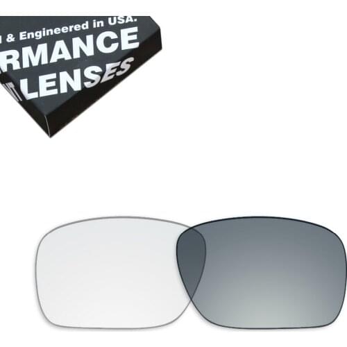 ToughAsNails Replacement Lenses for Oakley Holbrook Sunglasses Photochromic Clear Color (Lens Only)