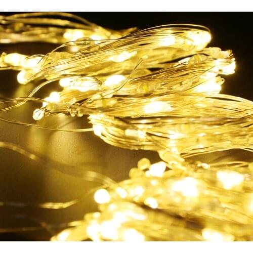1m 2m 3m LED String lights Fairy Lights Battery Operated Garland Home Wall Craft for Baby Shower Wedding Birthday Decorations