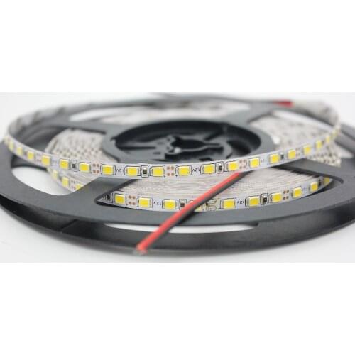 12V 2835 LED Strip 5mm Slim Strip IP20 Non-Waterproof 120leds/M 5m/Roll LED Strip White/Warm White white PCB