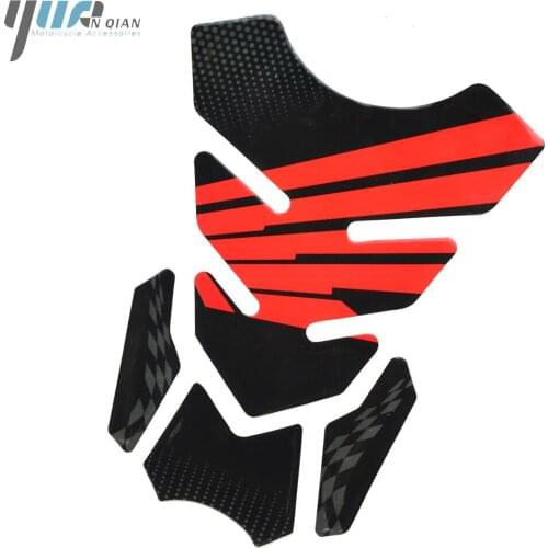 3D Motorcycle Decal Gas Fuel Tank Pad Protector Skull Racing Sticker For HONDA CBR600RR CBR1000RR HRC RACING Tank Cover Pad