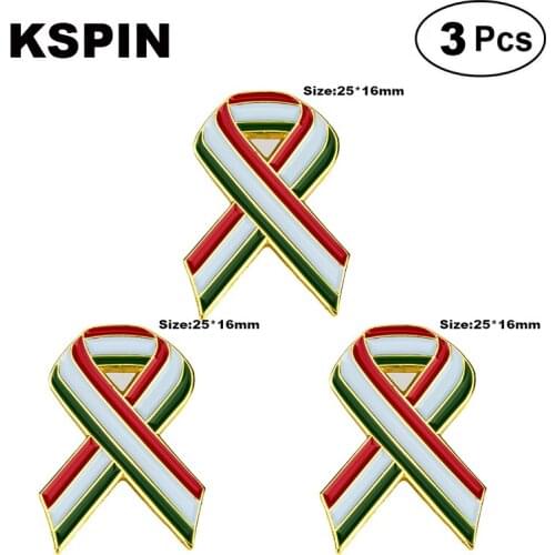 Italy Bow Lapel Pin Brooches Pins Flag badge Brooch Badges