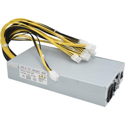 TH ETC MINER Gold POWER 2400W ETHminer power supply with cable