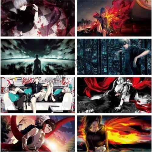 Canvas Painting Tokyo Ghoul Ghoul Anime Wall Art Nordic Posters and Prints Home Decoration Pictures for Living Room Decor