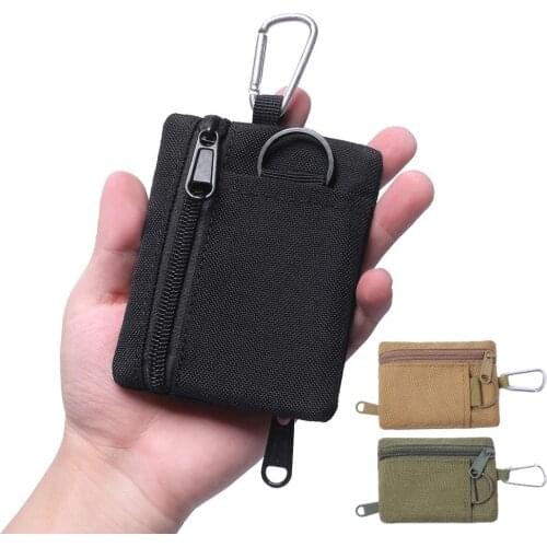 2021New Tactical Wallet Portable Key Card Case Outdoor Sports Coin Purse Hunting Bag Zipper Pack Multifunctional Bag