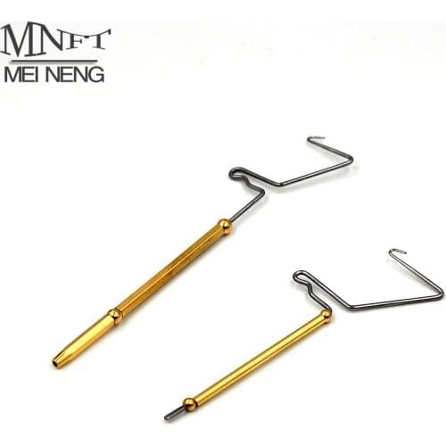 MNFT 1PCS Brass Whip Finisher Rotary With Built-In Half Hitch Tool Fly Tying Fishing Tools