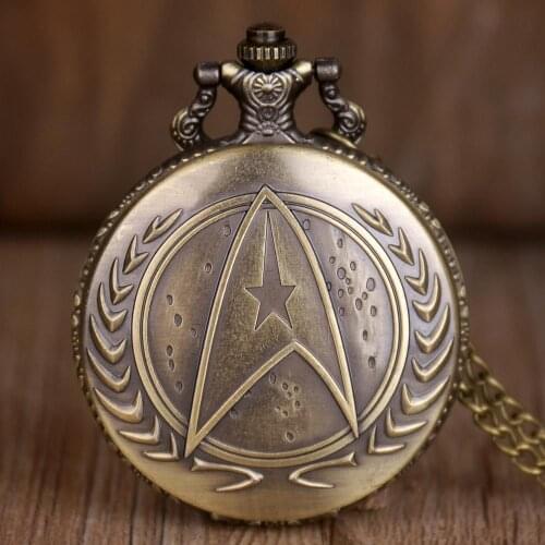 Hot Movie Theme Quartz Watches Necklace Vintage Grey Design Antiuqe Necklace Fob Chain Clock Relogio Gift Pocket Watch for Men