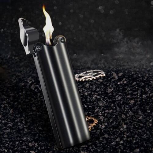 Honest High Quality New Kerosene Lighter Creative Retro Metal Grinding Wheel Lighter Personality Classic Men’s Gift
