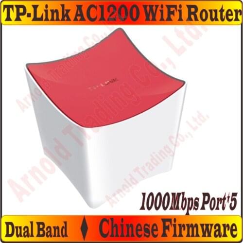 Chin-Firmware, Array Antenna TP-LINK Wireless Router 802.11AC 1167Mbps Dual Band AC1200 Huge WiFi Router 1000Mbps WAN LAN Ports