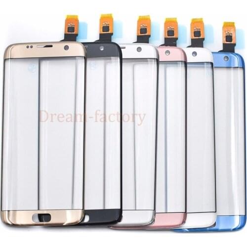 Touch Panel Screen Glass Digitizer Replacement with Flex for Samsung Galaxy S7 Edge G935 Repair Spare Parts