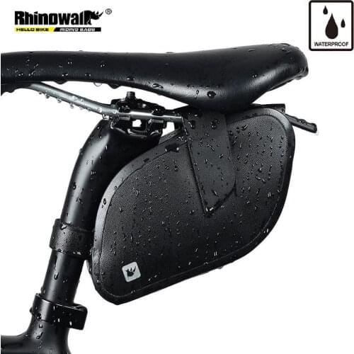 Rhinowalk Waterproof Ultralight Bike Bag Saddle Cycling MTB Back Seat Rear Rack Bicycle Professional Accessories