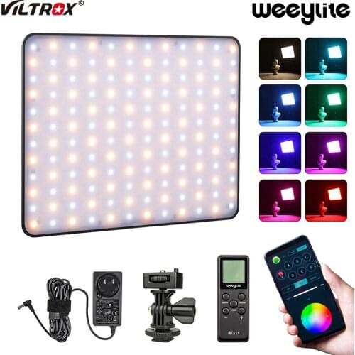 Viltrox weeylite sprite20 RGB Video Light LED Panel Video Light APP Wireless Remote Control for Camera Light Full Color Output
