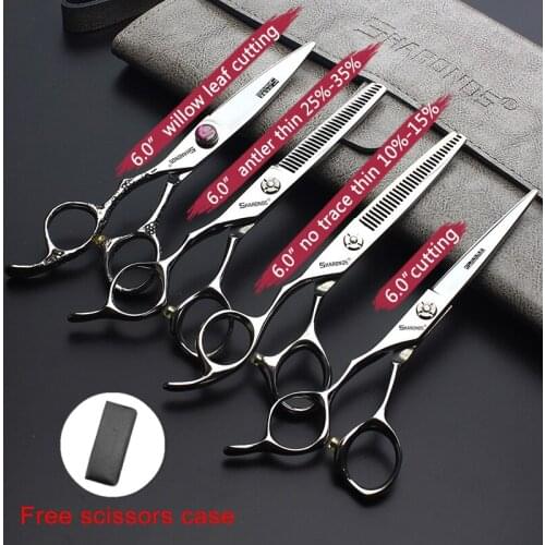 Japanese professional hairdressing scissors, original, 5.5 6.0, set of barber scissors, scissors to define haircut
