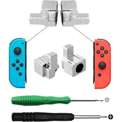 Replacement Spare Parts Controller Repair Lock Metal Buckle Lock Controller Repair for Nintendo Switch NS Joy Con