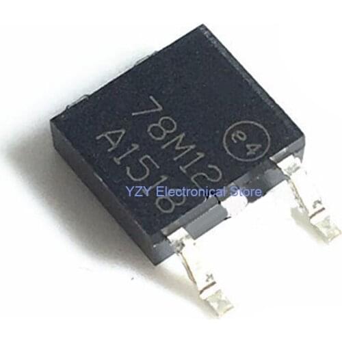 10PCS/LOT L78M12CDT 78M12 TO-252 TO252 L78M12 TO-252-2(DPAK) 12V voltage regulator NEW ORIGINAL Fast Shipping