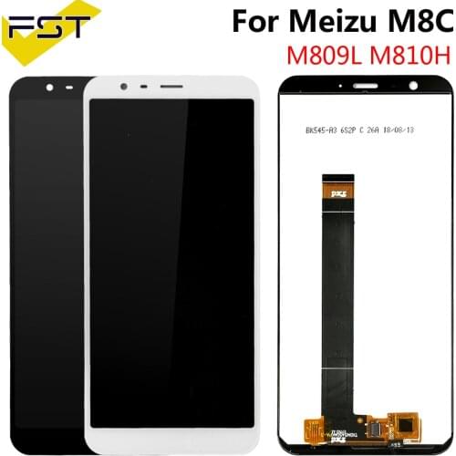5.45in"2018 NEW For Meizu M8C LCD Display With Touch Screen Digitizer Assembly For Meizu M8 C M809L M810H LCD