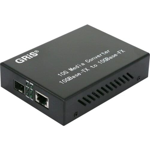 Free shipping 10G optical fiber transceiver LC interface 10G photoelectric converter Ethernet SFP multi-single-mode dual-fiber R