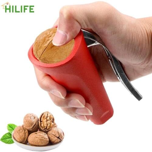 Zinc Alloy Quick Chestnut Gadgets Clip Hazelnut Walnut Pliers Sheller Opener Cutter Clamp Plier Funnel Shape Kitchen Tools