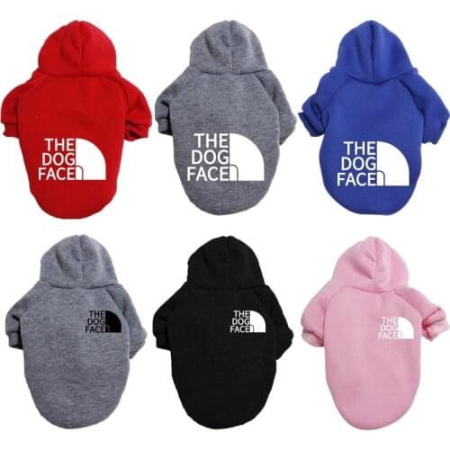 Designer Pet Dog Clothes, Large Labrador Retriever Golden Retriever Hoodie Sweater In Autumn and Winter, The Dog Face Clothing