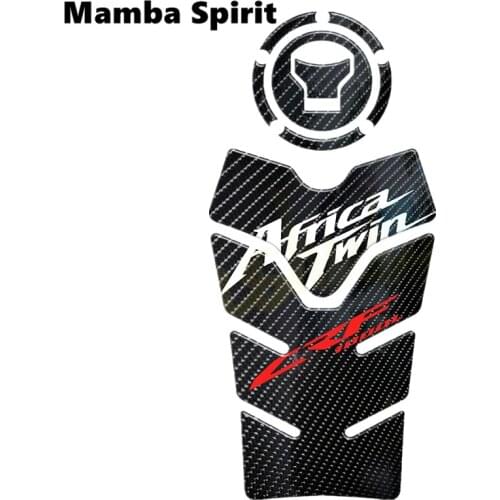 FOR HONDA CRF1000L AFRICA TWIN Motorcycle Tank Pad Protector 3D Gel Sticker Decal Carbon Fiber CRF1000 L