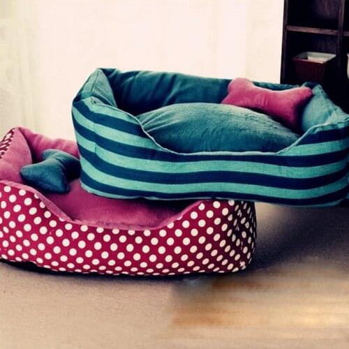 Small Dogs House Durable Soft Pet Sofa Puppy Cat Mat Princess Style Poodle Pillow Three Pieces Set Blankets For Bed Can be wash