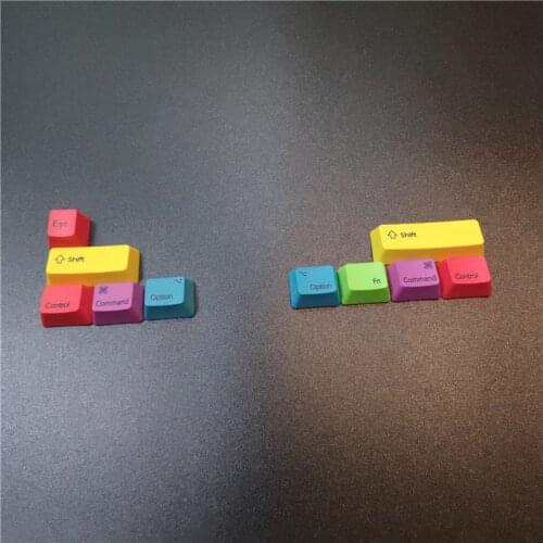 Dye sub Mac add on kit mechanical keyboard dyesub keycap top print add-on kit PBT keycap command option cap OEM height