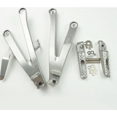 Motorcycle rear pedal bracket assembly triangle pedal Fit For Honda F5 CBR600 07-14