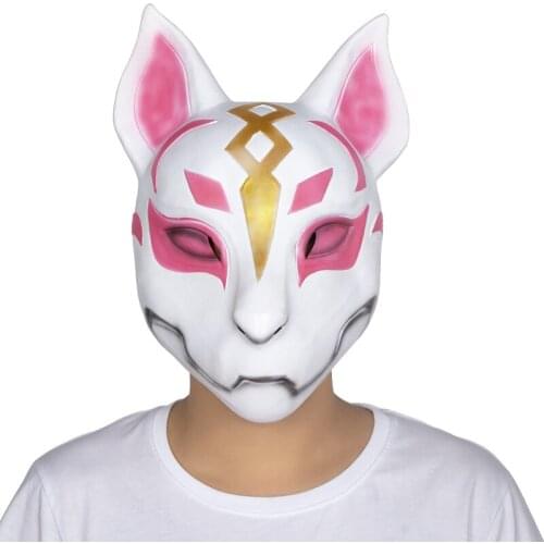 Game Sky Fox Mask Halloween Animal Latex Masks Cosplay Fancy Dress Party Props Headgear