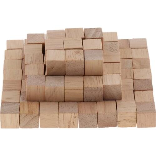 Natural Wooden Building Block Set Math Educational Toys Toddler Toy Blocks