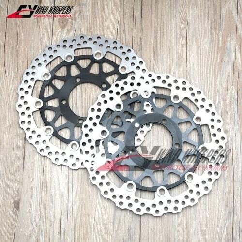 Motorcycle Front Brake Disc Rotor For Kawasaki Ninja ZX6R ZX-6R 11-16 ZX10R ZX-10R 08-15 Z800 13-16 Z1000 14-16 GTR ZZR 1400