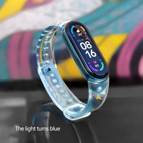 Strap For Mi Band 5 6 Miband5 Miband6 Replacement Silicone Loop Belt Smart Watchband Bracelet Xiaomi Mi Band Strap Bracelet New