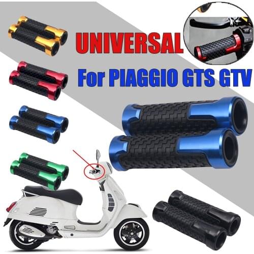 For Vespa GTS GTV LX LXV Sprint Primavera 50 125 150 250 300 300ie Motorcycle Handlebar Hand Grips Grab Handle Bar Accessories