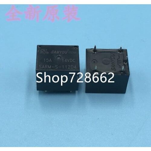 SARM-S-112D4 5 fuß 15A 14VDC JQC-3FF M-012-1ZS