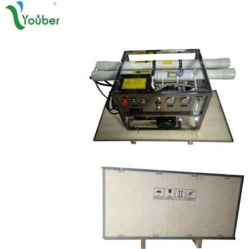 CE certificate Portable seawater desalination RO system with solar power/gasoline/diesel generator