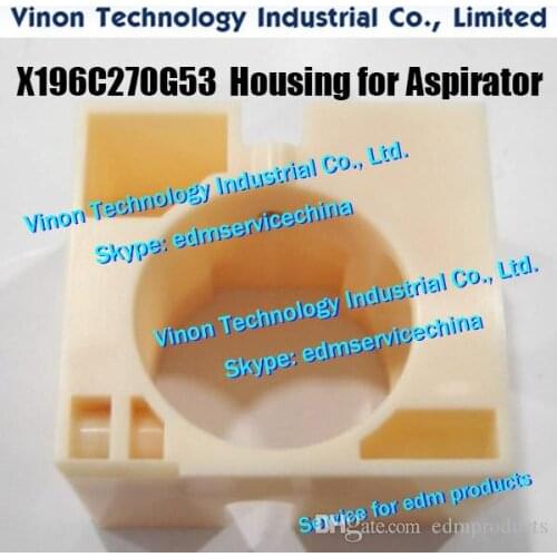 X196C270G53 edm Housing for Aspirator for Mitsubishi FX edm machine. X196-C270-G53 FX Chooper Housing MELA3-07303TA, DC49200