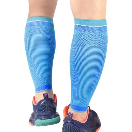 1pc Lower Leg Sleeve Cover Anti-slip Compression Knitted Protector Outdoor Running Basketball Sports Leg Support