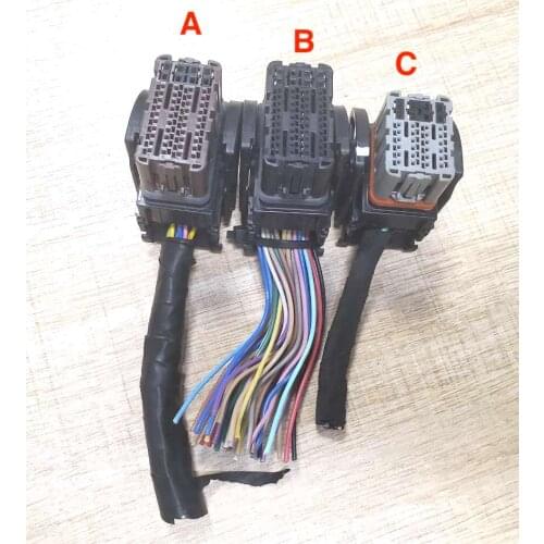 1pc second hand for Nissan Teana Sylphy Livina Tiida x-trail Qashqai Sunny Engine ECU Board Plug wire cable