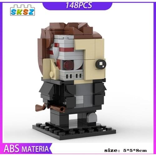148pcs Terminatored Brickheadz Model DIY Building Blocks Small Decoration MOC Bricks Kids Educational Toys Children Gifts