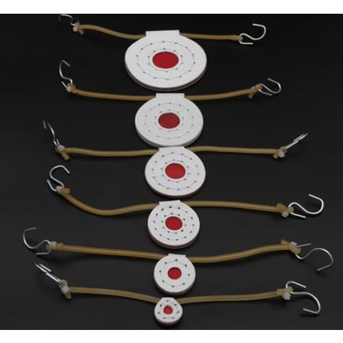 6Pcs Target 3/4/5/6cm Spinner Spinning Aim Shoot Aids Accessories