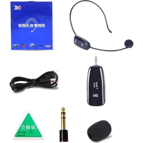 Wireless Microphone Speech Headset Radio MIC for Loudspeaker Teaching