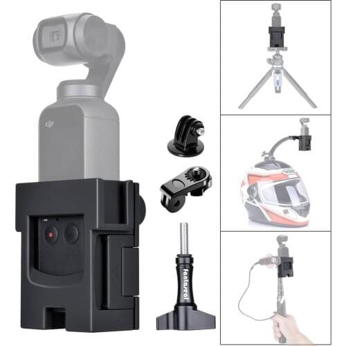 For DJI Osmo Pocket Extension Stand Holder Mount Bracket for DJI Osmo Pocket Accessories with Gopro Adapter Mount Holder