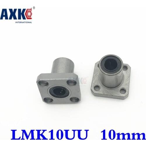 2021 Limited Top Fashion Steel Rodamientos 2 Pcs Free Shipping Lmk10uu 10mm Flange Bearing Cnc Linear Bearings Bush Lmk10